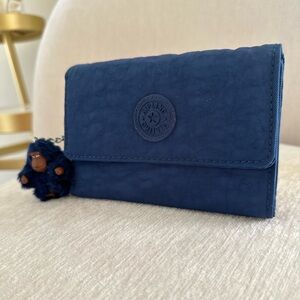 Kipling Medium Organizer Wallet - Blue (Unused)